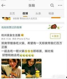 娱乐圈吃瓜小组微博截图,揭秘明星幕后真相！